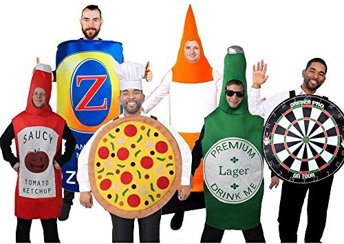 Neuheit Hut Kostüm Perfektes lustiges Kostüm für Junggesellenabschied und Fasching Größe: one size