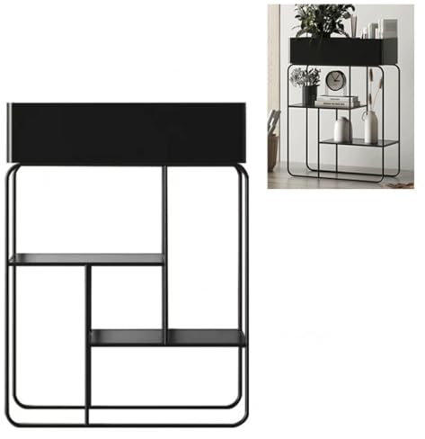 Pflanzenregal aus Metall, 2 Etagen, Blumenregal, Pflanzenständer for den Außenbereich, Tischpflanzen, Blumentopfständer, Ecke, schmaler Pflanzenhalter, kreatives Präsentationsregal for frische Blumen,