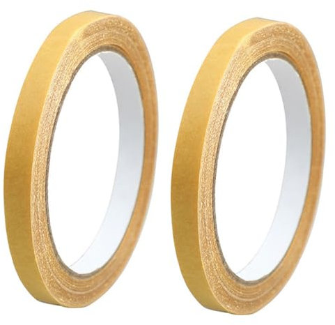 JINXUANXUDYL 2 Pcs Double Side Carpet Tape Gripper Non Slip Tape Carpet Tape for Rug Rugs of Carpet Anti-Slip Rug Gripper Laminate Floor Mat Stopper Keep Your Area Rug Flat Hardwood Floor&Tiles