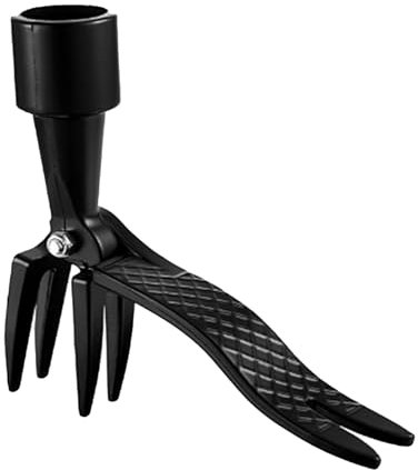 LUMOOM Supporto per erbacce a mano, con 4 artigli, strumento rimovibile per la rimozione delle erbacce, strumento di rimozione delle erbacce, strumento per la rimozione delle erbacce, per il giardino