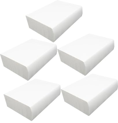 Holibanna 5 Beutel Dicke Papierhandtücher Küchenservietten Hotel Badezimmerservietten Stark Saugfähig Kompakt Multifunktional Gewerblich