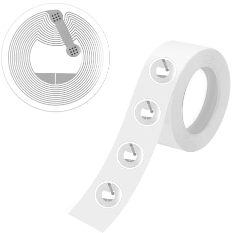 70 stycken NFC-taggklistermärken 25 mm NFC-klistermärken Ntag215 NFC 215 Tag återskrivbara NFC-kort programmerbara 492 byte minne NFC-chip NFC-kort NFC-klistermärken för alla NFC-kompatibla