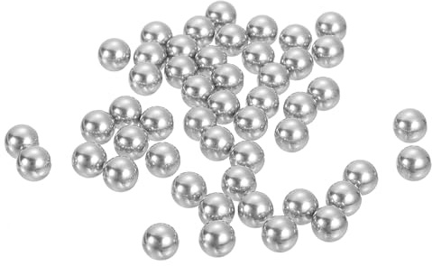 QUARKZMAN 30 Stück Kugellager Stahlkugeln, 9.525mm Kugellager Kugeln 304 Edelstahl Edelstahlkugeln G100 Präzisions Metallkugeln Lager Stahlkugeln für Lager Fahrräder