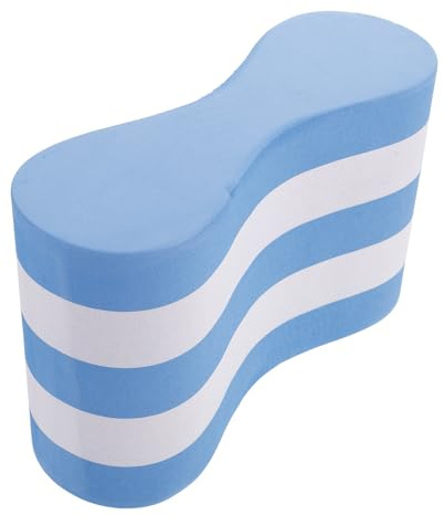MAGICLULU Flotador de Natación Eva Ligero para Entrenamiento Pull Buoy para Piernas y Fuerza Parte Superior Ayuda para Aprender Nadar Piscina Azul y para Adultos