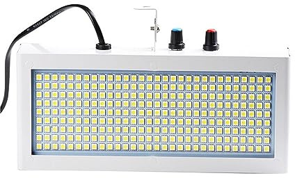 ALAIAS DJ Luces Estroboscópicas, Portátil Luz estroboscópica LED 270 RGB y Color Blanco for Discoteca, DJ, Pub, Boda, Fiesta, Escenario, luz estroboscópica, luz LED Flash Fácil de Instalar