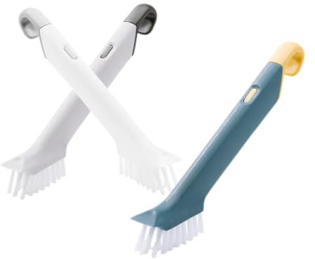 HOMOCONO 3piezas Limpiador De Horno y Estufa De Gas Cepillo De Limpieza para Parrilla y Freidora De Cepillos para Cocina