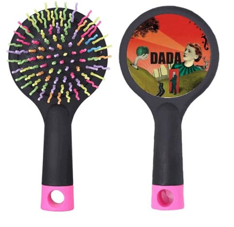 Anarchy Antiwar Dada Art Deco Fashion Salon districante spazzola per capelli base cuscino