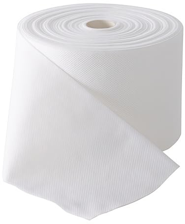 1 rouleau de serviettes jetables en tissu non tissé blanc pour le visage, serviette douce pour le visage, démaquillant, lingettes humides et sèches, tampons cosmétiques en coton épais et confortable