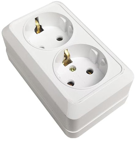 Adaptateur de sortie internationale, adaptateur de sortie UE - Prises d'adaptateur CA 250 V Allemagne France | Prise de voyage de France étanche professionnelle en cuivre 16 A