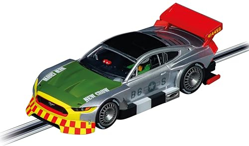 Carrera 27822 Ford Mustang GTY New Crow 1:32 Scale Evolution Analog Slot Car