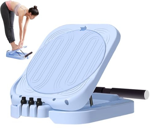 Étireur De Mollet | Équipement de Fitness Portable Ajustable Anti-Dérapant 9 Niveaux | Étireur De Pied Incliné | Pour Fitness À Domicile Yoga Salle De Sport Voyage Exercices Intérieurs