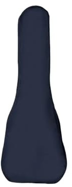 YGMNQAL Gitarrväska 21 23 66 tum väska fodral vattentätt oxfordtyg mjuk konsertväska bärbar enkel axel ryggsäck, Svart, 21 inch, En stil