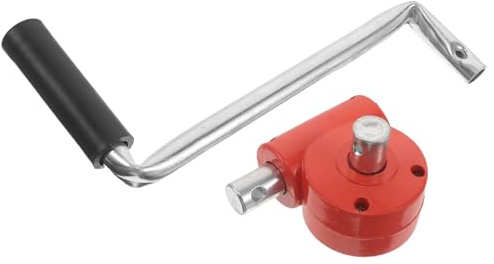 COLLBATH Kit di Riparazione Manovella per Serra 2 Pezzi, Accessori Rullo per Pellicola Plastica, Avvolgitore Manuale per Ventilazione Pareti Laterali Serra, Resistente per Uso Agricolo