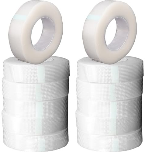 Alipis 12 Rolls First Aid Supplies Wound Dressing Tapes Lightweight Pe Material Reliable Sticking Breathable Microporous Tape for First Aid and Wound Dressing