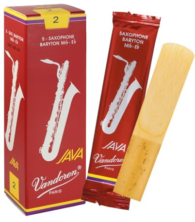 Vandoren Blatt Bariton Saxophon Java Filed Red Stärke: 2