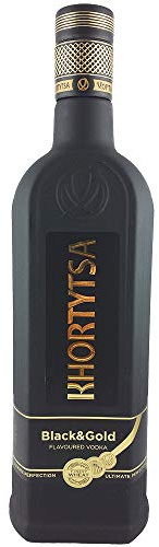 Vodka KHORTYTSA Black & Gold 0,7L ukrainischer premium Wodka