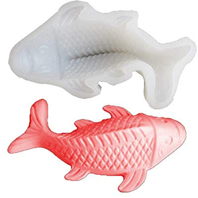 DUBENS Goldfisch Fisch Silikon Form Fondant Schokolade Formen Candy Kuchen Formen Seife Geprägt Backform Formen DIY Hochzeit Dekoration Werkzeuge