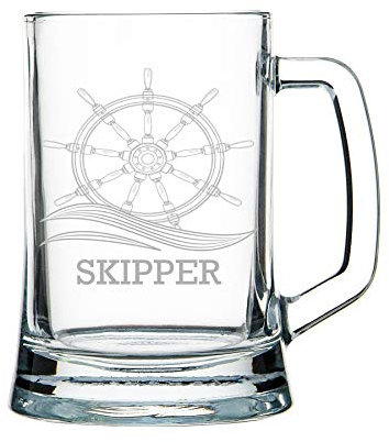 Chope de biere - personnalisation avec gravure, verre épais 1 kg (9) classique