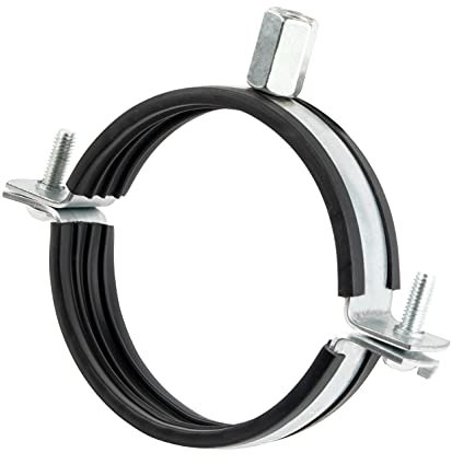 1 pezzo Fascetta per tubo flessibile da 80mm, con gomma ammortizzante in EPDM, guarnizione per tubo di ventilazione di Steinberg14