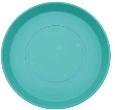 The HC Companies Sottovaso in plastica, verde acqua polverosa, 35,6 cm