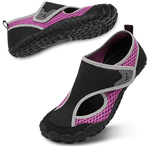 Spesoul Water Shoes for Women Men Quick Dry Aqua Socks for Swim Beach Pool Hiking Training Summer Sandals Outdoor Zero Drop Barefoot Shoes 8 Women/7 Men