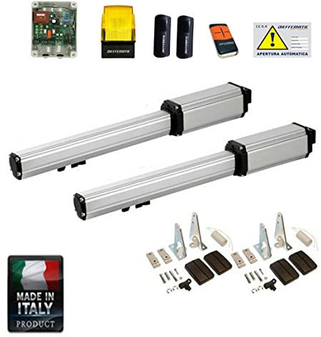 KIT BH CORSA 300 24V MOTORIZZAZIONE CANCELLO 2 ANTE ANTA BATTENTI AUTOMATISMO