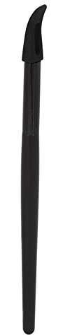 Bacchetta di guida per eyeliner in silicone, strumento applicatore per eyeliner dal design ergonomico con impugnatura comoda, pennello per eyeliner riutilizzabile con design impermeabile al sudore