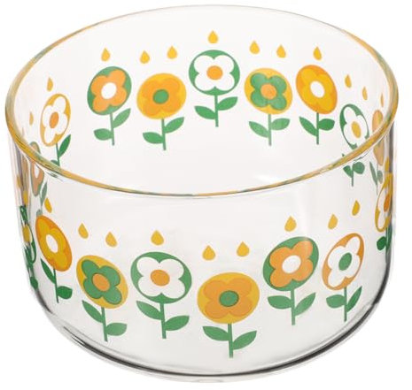 SHOWERORO Bowl di Decorativa per Insalata e Frutta Ciotola Multifunzionale Temperato per Eventi Feste e Ristoranti Design Moderno e Unico per Servire Dessert e Snack