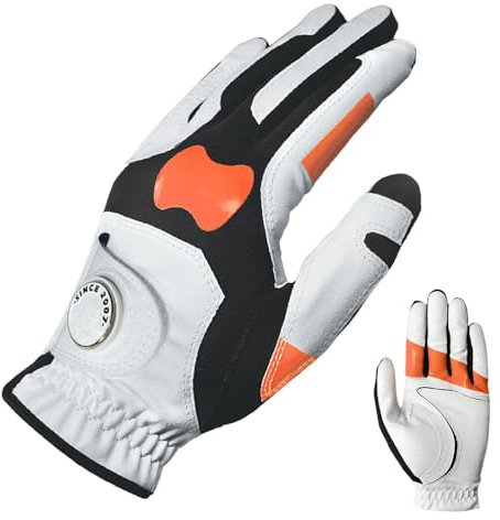 Golfhandschuh Trainingshilfe - Griffkorrektor Stabiler Griff Linkshänder Handschuh | Rutschfester Golfhandschuh Swing Training Korrekte Hilfe, Grifftrainer Befestigung für Golfliebhaber