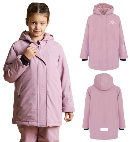 KADVA Skiro Veste de Ski pour Enfant, Rose, 116 Mixte