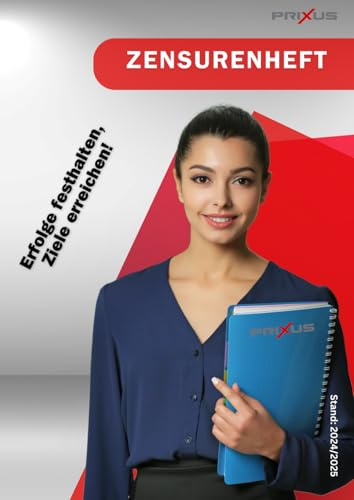 Zensurenheft für Lehrer – Das A4 Notenheft für eine effiziente Schülerverwaltung: Schulnotenheft und Klassenbuch für Noten, Checklisten und Schülerverwaltung