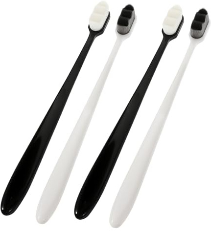 FOMIYES 4stücke Pack Manuelle Zahnbürsten für Mundhygiene und Zähneputzen für Mütter während Schwangerschaft und Wochenbett Geeignet mit Weichen Borsten für Sanfte Reinigung