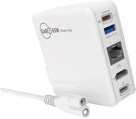 Xuanxi 5 In 1 Portable USB Charging Dock Station Power Adapter With PD60W Technology For Gaming USB2.0 For Keyboards