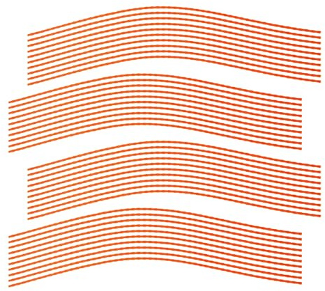 40 pezzi di filo di taglio economico per erba corda in nylon ad alta resistenza alla trazione per macchine per la cura dei prati, linea economica per tagliaerba sostituzione ridotta