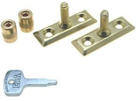 ERA Window Staylock - Brass Effect (2 Pieces)