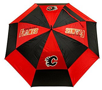 Team Golf NHL Ottawa Senators 157,5 cm Golf-Regenschirm mit Schutzhülle, Doppel-Baldachin, Windschutz, automatisches Öffnen