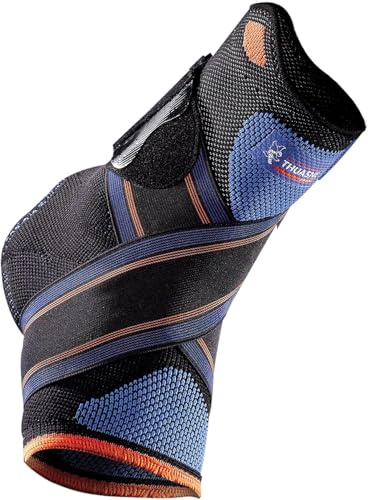 Thuasne Sport - Novelastic Strapping Knöchelbandage - Verstauchung des Inneren oder Äußeren Seitenbandes, Instabiler Knöchel - Stützkraft 3/3 - Medizinisches Produkt CE - Größe XL