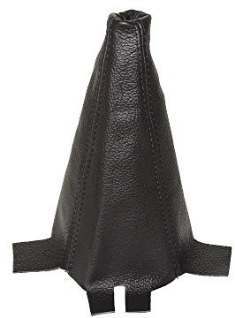 Für Honda Jazz 2009–2015 Schaltsack schwarz Leder