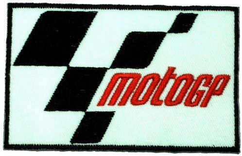 2,2 x 3,5 MotoGP Grand Prix Motorrad Biker DIY Applique gestickt Nähen Eisen auf Patch Applique Souvenir Zubehör