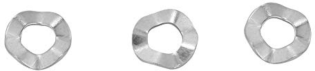 Rondella ondulata, rondella elastica a molla in acciaio inox M3, M4, M5, M6, M8, M10, M12, M14, M16, M20(M4(100PCS))