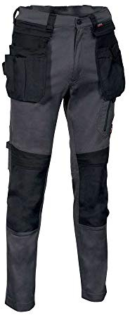 COFRA KUDUS BOX - Pantaloni multitasche colore: antracite/nero taglia