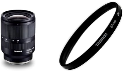 Tamron Objetivo Zoom para Cámara F2.8 Di III RXD, 17-28 mm Sony E Full Frame (A046) & 67UV Filtro UV 67 mm