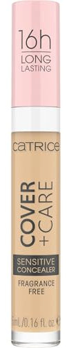 Catrice Cover + Care Sensitive Concealer, Abdeckstift, Nr. 008W, nude, Anti-Pickel, beruhigend, aufhellend, pflegend, Haut, langanhaltend, natürlich, vegan, ölfrei, wasserfest (5ml)