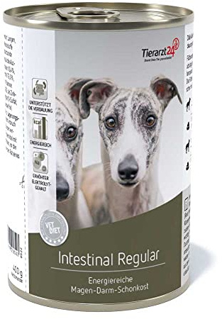 Tierarzt24 Vet Diet Intestinal Regular Nassfutter für Hunde 6x400g