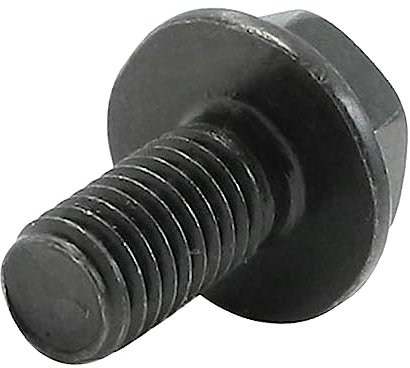 QUARKZMAN 8mm Filetage Inversé Vis x 1 Pièce Inversé Fileté Hexagonal Taraud Vis Boulons Fixation pour Machines industrielles et Équipements construction