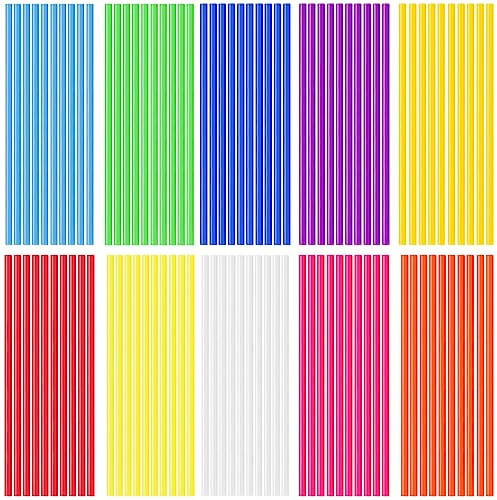 Asaisimg 100Pcs Universal Spoke Skins Covers, Wheel Wraps Pipe 8-21 inch Rim Decoration Protector, Bike Decorations For Motorcycle Dirt Suzuki Kawasaki Yamaha Honda, 10 color