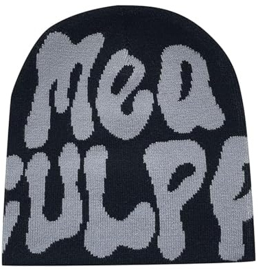 FiveMileBro Herren Damen Mütze Beanie Kalten Jahreszeit Warm Sportmütze Bedruckter Hut für Freizeitaktivitäten Joggen Reisen Ski (DE/NL/SE/PL, Numerisch, 55, 62, B)