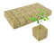 AINIUNIU 28 Piezas Cubos de Lana de Roca, 4x4x4 cm Sin Suelo Cubos de Lana de Roca, para Cultivo Hidropónico sin Suelo, Propagación de Esquejes, Trasplante Verduras y Clonación