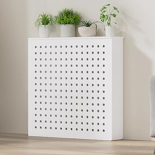 MTSYXYM Cubreradiador para Esconder,Cubierta de Radiador,Protector Moderno de Calefacción,Fácil instalación,oscurecer tuberías,para Sala de Estar, Dormitorio, Pasillo.(L50*H60*T15cm)