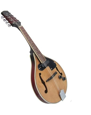 String Instrument Electric Mandolin Sun Color Electric Mandolin Wood Color Durable(Wood color)